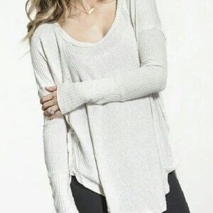 Free People Ventura Thermal Tunic white | Small